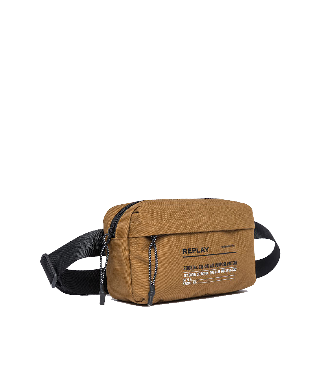 ポリエステルオックス ウエストポーチ 詳細画像 ライトブラウン 3